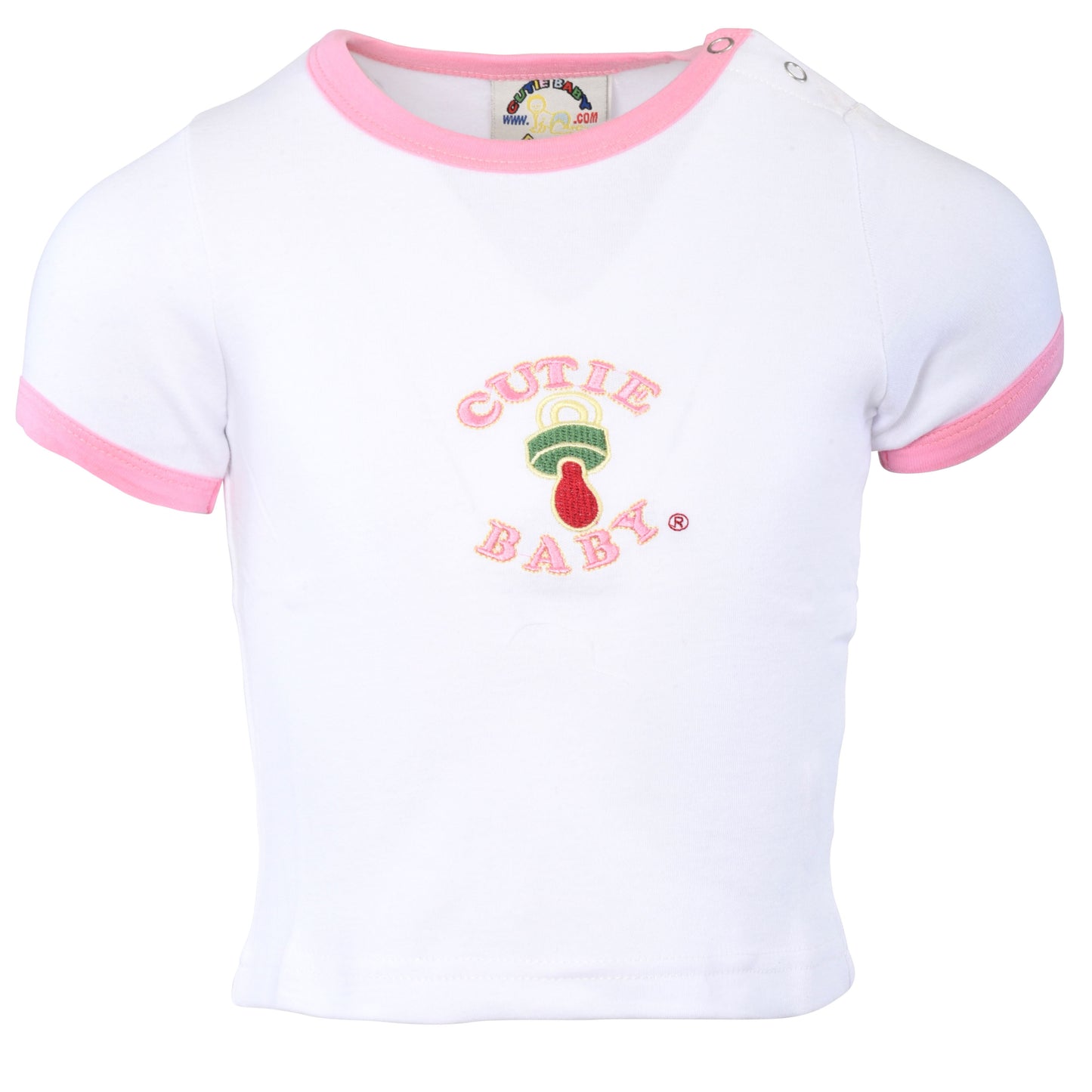 Egyptian Comb Cotton Diaper/T-shirt Combo - Pink