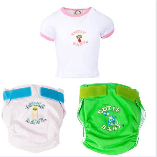 Get 8 free when Buy 15 Egyptian Comb Cotton Diaper/T-shirt/Swimwear( Any combination)