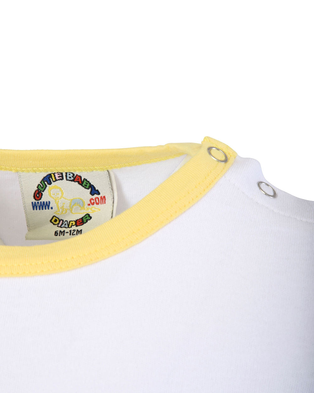 Camisetas de algodón egipcio - Amarillo
